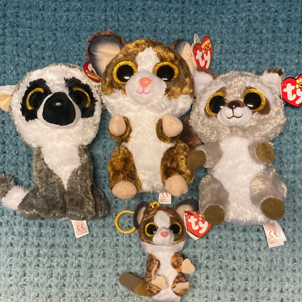 Ty Beanie Boos Set of 4